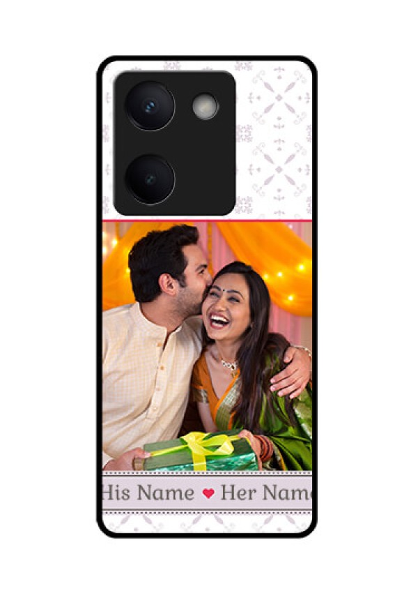 Vivo Y200 Pro 5G Custom Glass Phone Case - With Photo And Ethnic Design