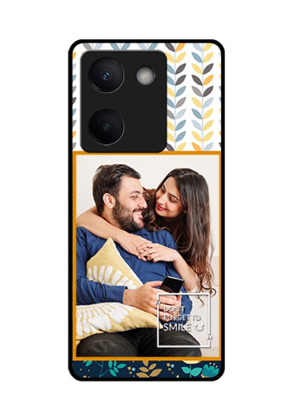 Vivo Y200 Pro 5G Custom Glass Phone Case - Pattern Design