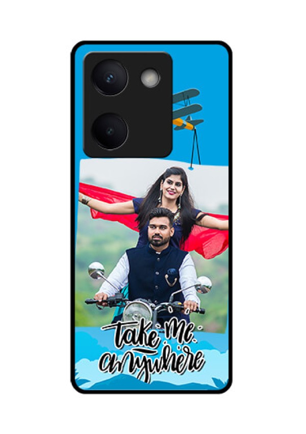 Vivo Y200 Pro 5G Custom Glass Phone Case - Traveller Design