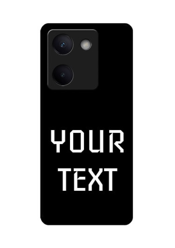 Vivo Y200 Pro 5G Custom Glass Phone Case - Your Name Design