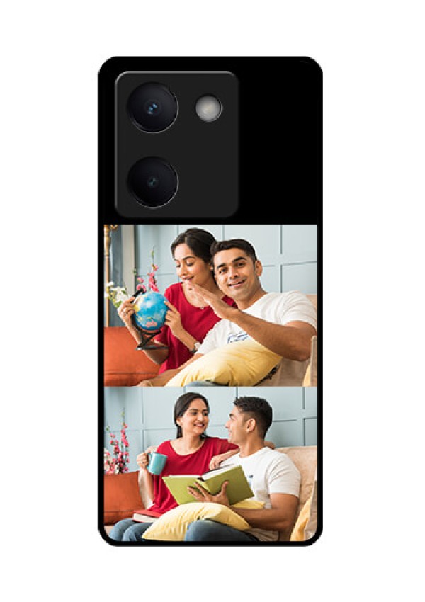 Vivo Y200 Pro 5G Custom Glass Phone Case - 2 Images Design