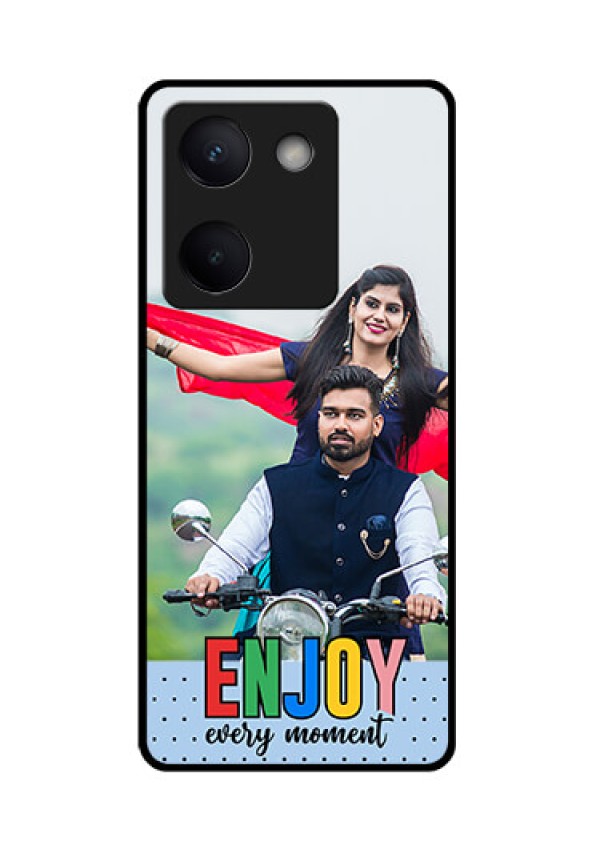 Vivo Y200 Pro 5G Custom Glass Phone Case - Enjoy Every Moment Design