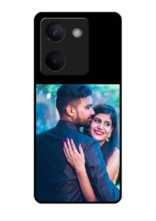 Vivo Y200 Pro 5G Custom Glass Phone Case - Upload Full Picture With Custom Color Design