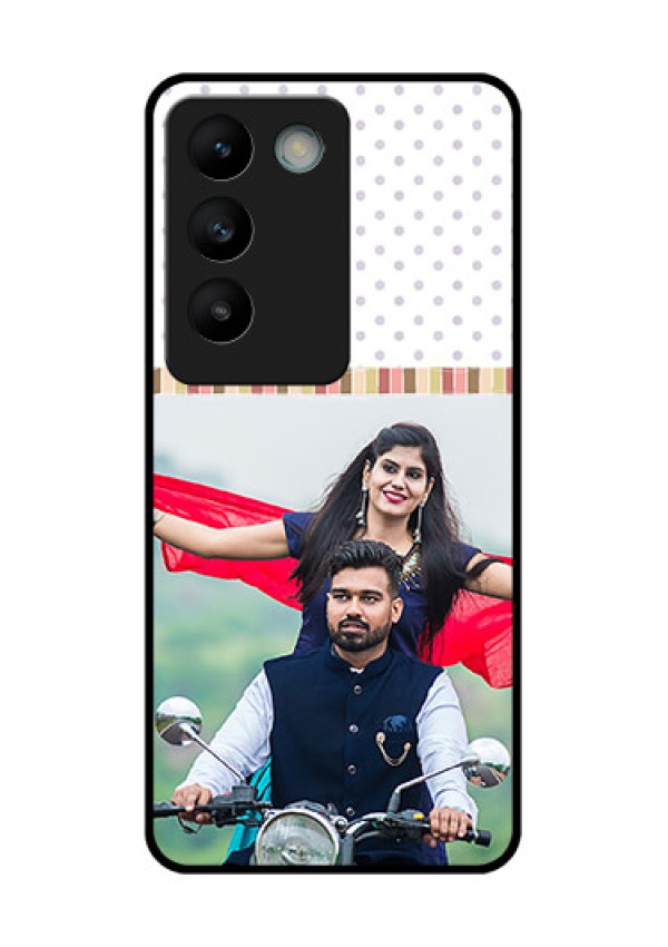 Vivo Y200E 5G Custom Glass Phone CaseCute Family Design