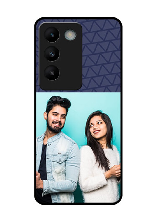 Vivo Y200E 5G Custom Glass Phone CaseWith Best Friends Design