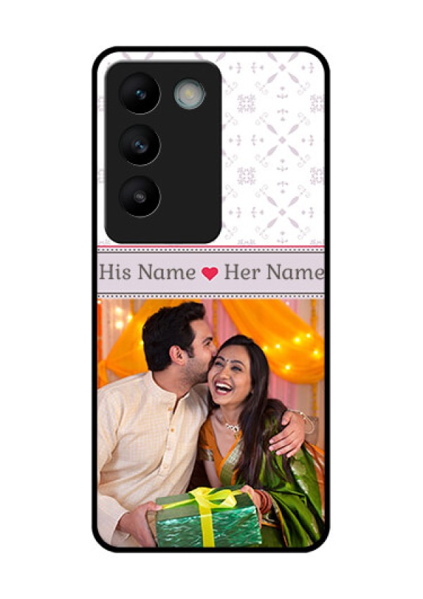 Vivo Y200E 5G Custom Glass Phone CaseWith Photo And Ethnic Design
