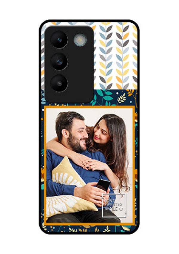 Vivo Y200E 5G Custom Glass Phone CasePattern Design