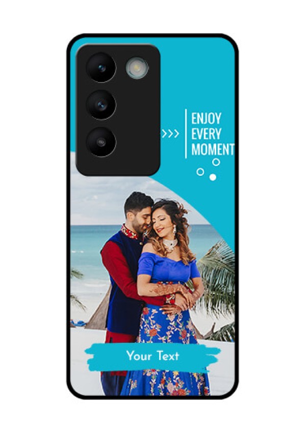Vivo Y200E 5G Custom Glass Phone CaseHappy Moment Design