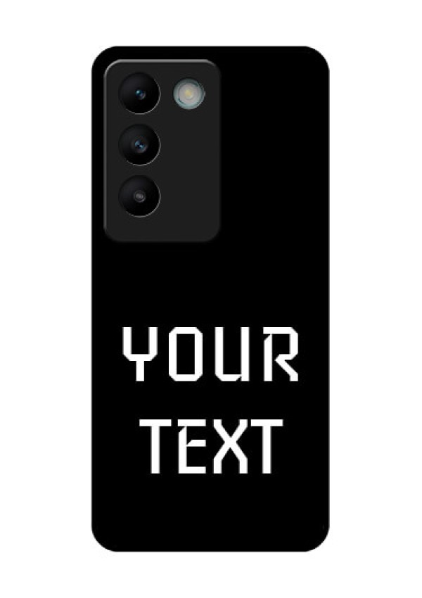 Vivo Y200E 5G Custom Glass Phone CaseYour Name Design