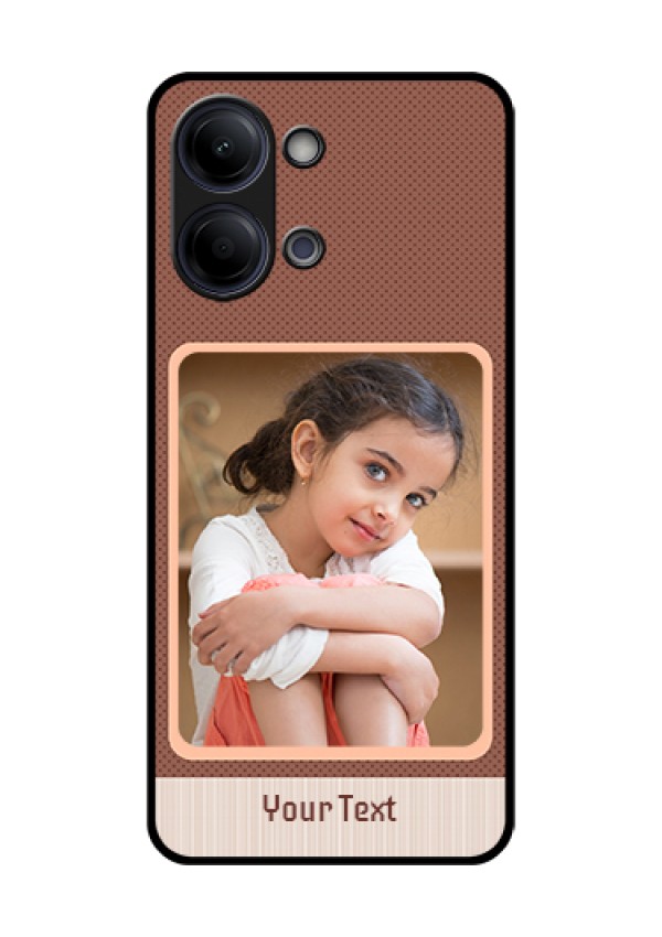 Vivo Y21 5G Custom Glass Phone Case - Simple Pic Upload Design