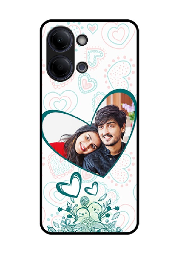 Vivo Y21 5G Custom Glass Phone Case - Premium Couple Design