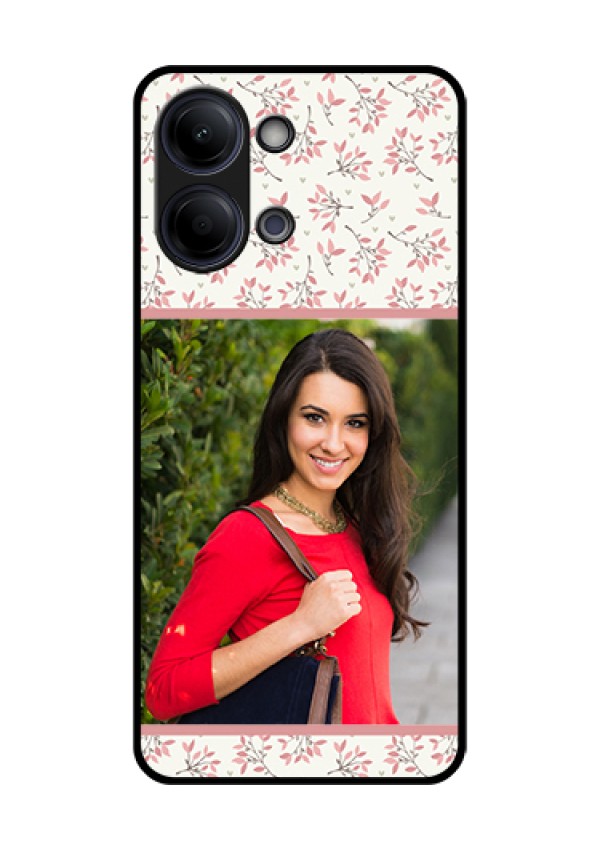 Vivo Y21 5G Custom Glass Phone Case - Stunning Floral Design