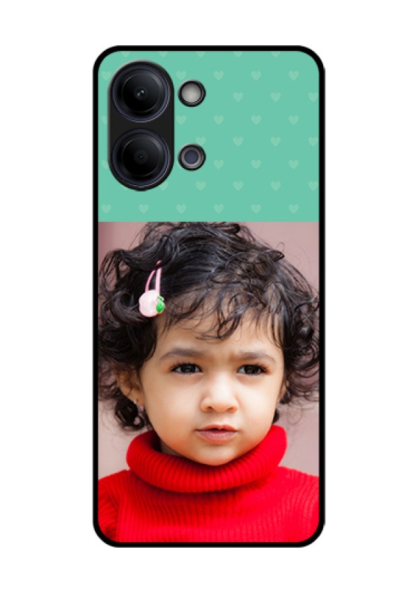 Vivo Y21 5G Custom Glass Phone Case - Lovers Picture Design