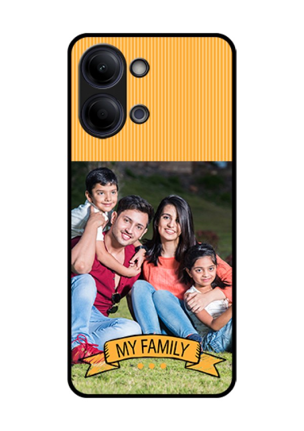 Vivo Y21 5G Custom Glass Phone Case - My Family Design