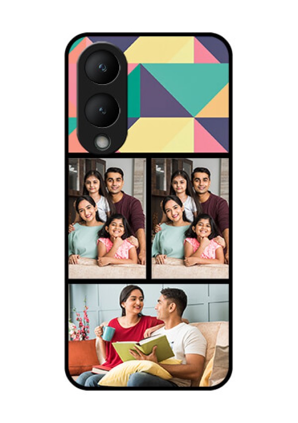 Vivo Y28 5G Custom Glass Phone Case - Bulk Pic Upload Design