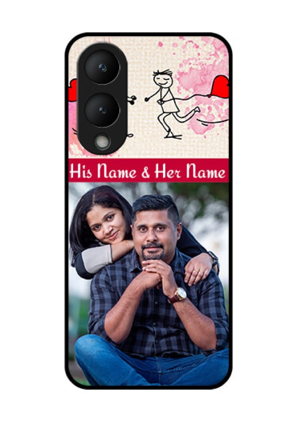 Vivo Y28 5G Custom Glass Phone Case - You And Me Case Design