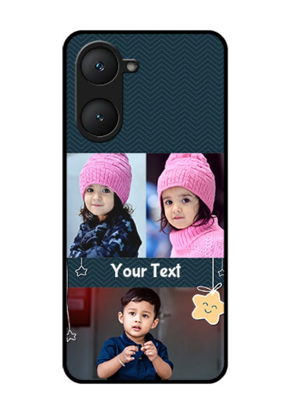 Vivo Y28e 5G Custom Glass Phone Case - Hanging Stars Design