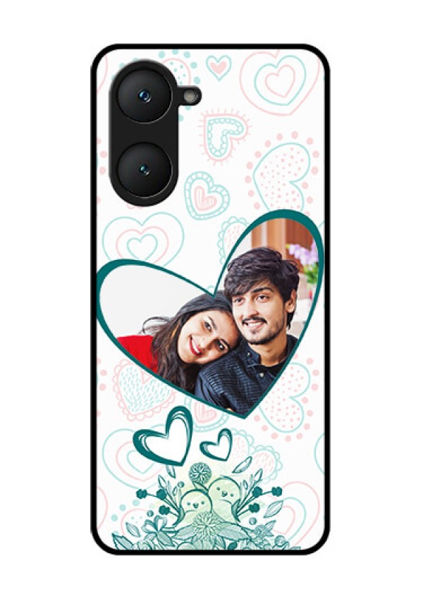 Vivo Y28s 5G Custom Glass Phone Case - Premium Couple Design