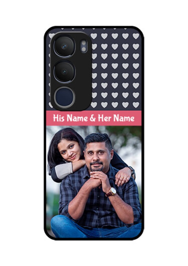 Vivo Y29 5G Custom Glass Phone CaseLove Symbols Design