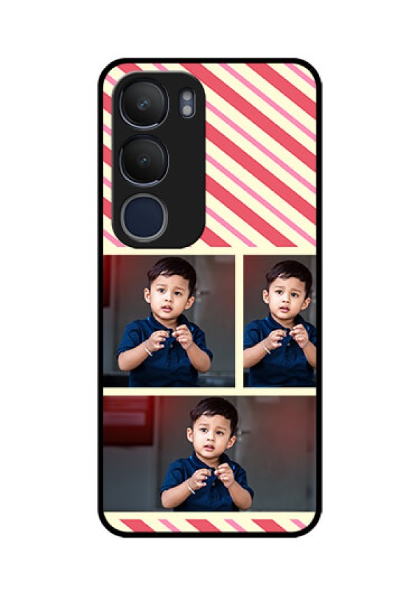 Vivo Y29 5G Custom Glass Phone CasePicture Upload Mobile Case Design