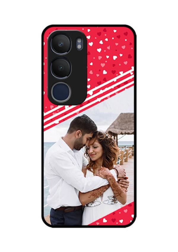 Vivo Y29 5G Custom Glass Phone CaseValentines Gift Design