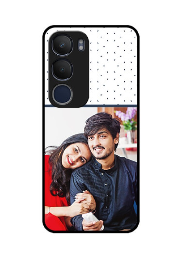 Vivo Y29 5G Custom Glass Phone CasePremium Dot Design