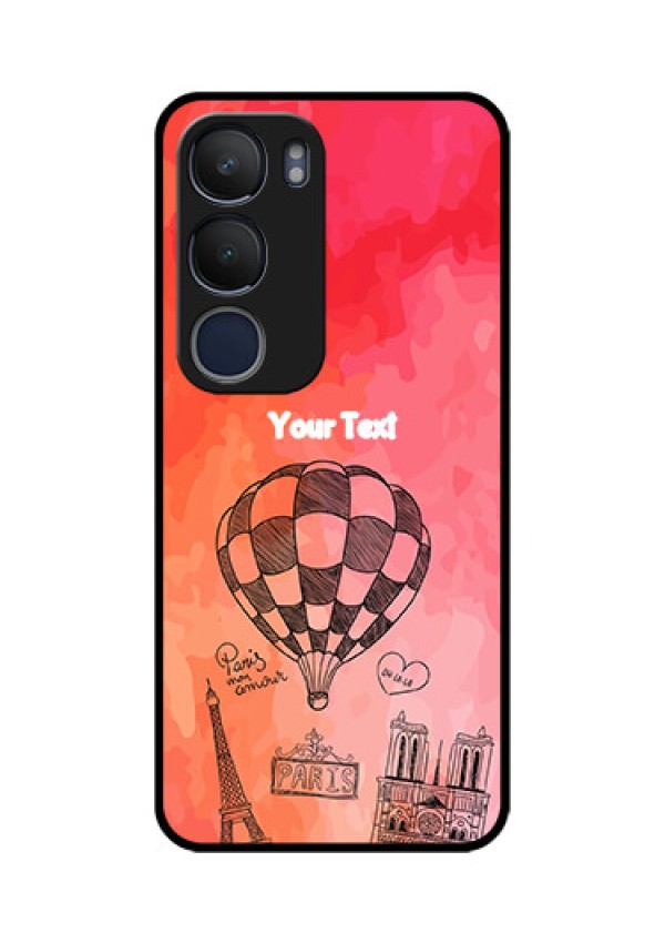 Vivo Y29 5G Custom Glass Phone CaseParis Theme Design