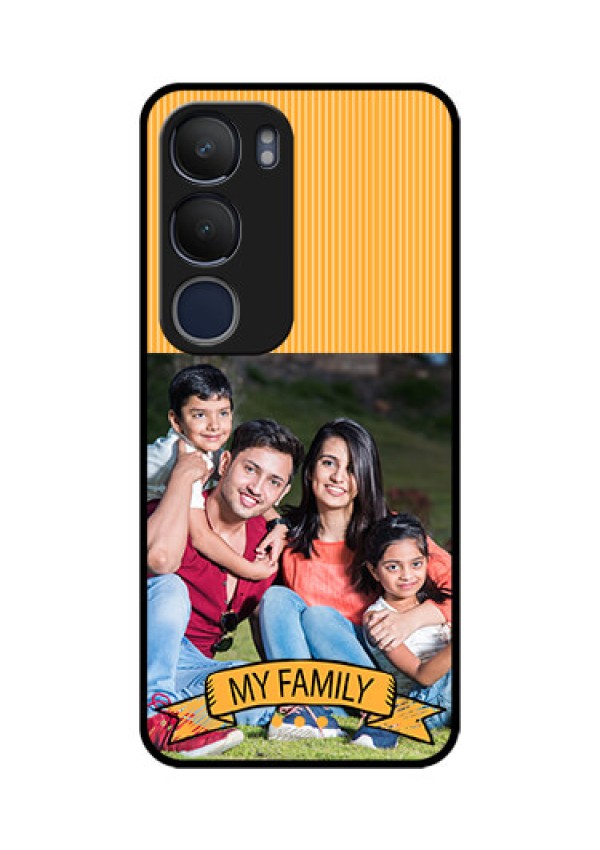 Vivo Y29 5G Custom Glass Phone CaseMy Family Design