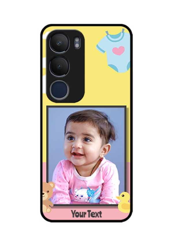 Vivo Y29 5G Custom Glass Phone CaseKids 2 Color Design