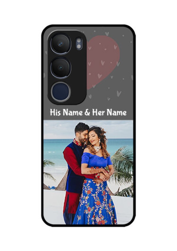 Vivo Y29 5G Custom Glass Phone CaseBuy Love Design With Photo Online