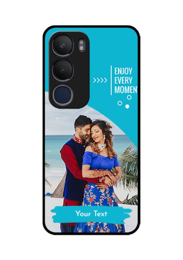 Vivo Y29 5G Custom Glass Phone CaseHappy Moment Design