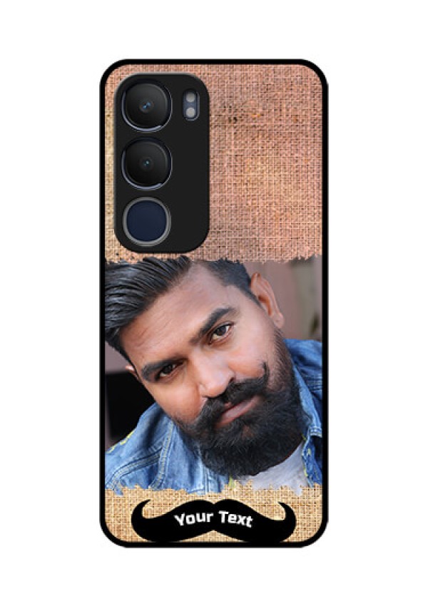 Vivo Y29 5G Custom Glass Phone CaseWith Texture Design