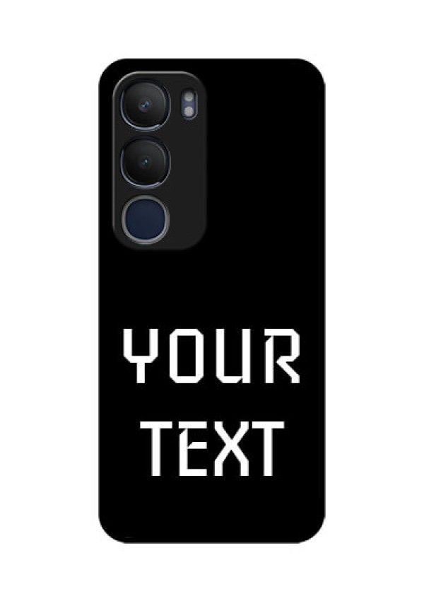 Vivo Y29 5G Custom Glass Phone CaseYour Name Design