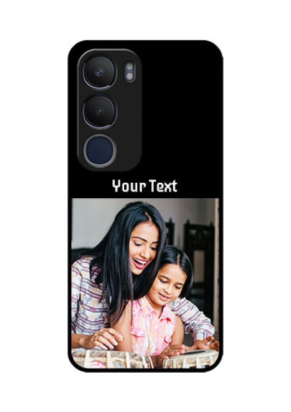 Vivo Y29 5G Custom Glass Phone CasePhoto With Name Design