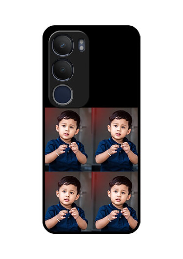 Vivo Y29 5G Custom Glass Phone Case4 Image Holder Design
