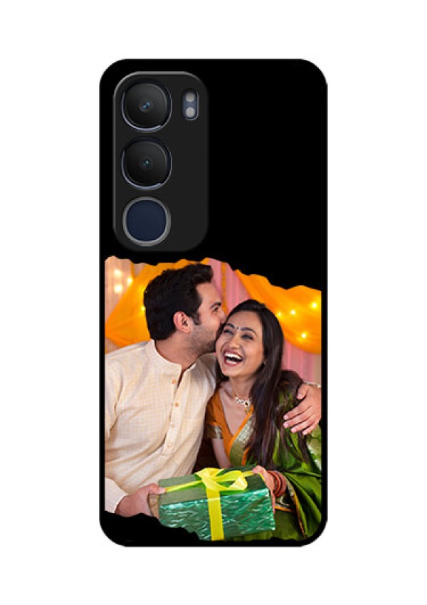 Vivo Y29 5G Custom Glass Phone CaseTear - Off Design