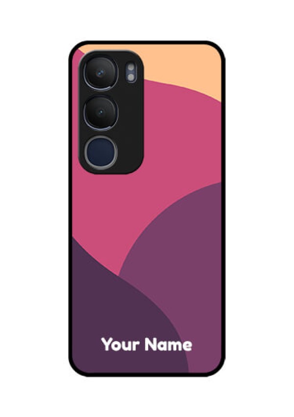 Vivo Y29 5G Custom Glass Phone CaseMixed Multi - Colour Abstract Art Design