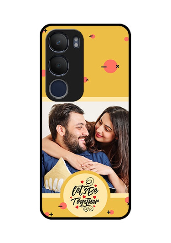 Vivo Y29 5G Custom Glass Phone CaseLets Be Together Design