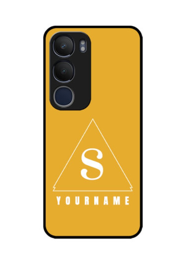 Vivo Y29 5G Custom Glass Phone CaseSimple Triangle Design