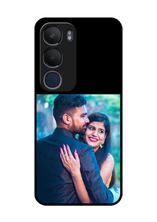 Vivo Y29 5G Custom Glass Phone Case - Upload Full Picture With Custom Color Design