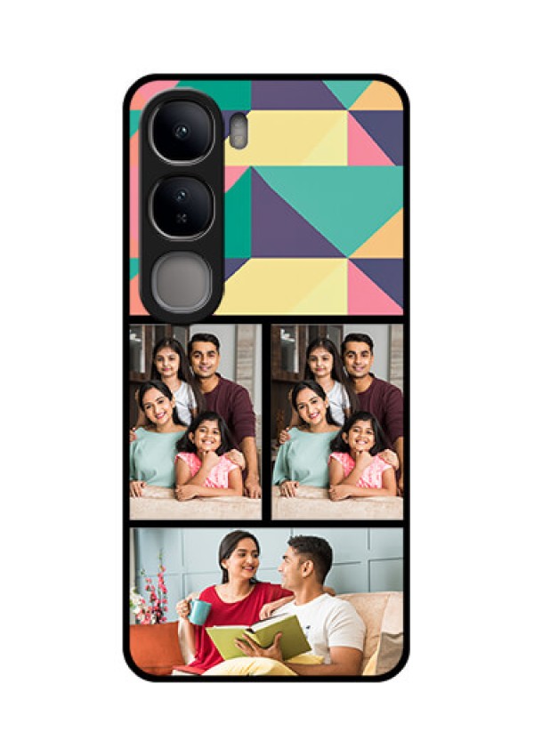 Vivo Y300 5G Custom Glass Phone CaseBulk Pic Upload Design