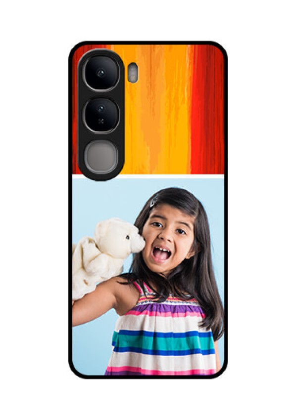 Vivo Y300 5G Custom Glass Phone CaseMulti Color Design