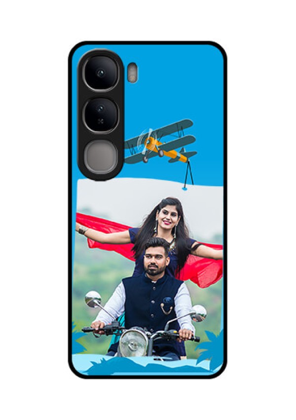 Vivo Y300 5G Custom Glass Phone CaseTraveller Design