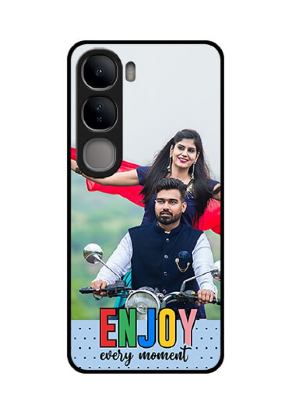 Vivo Y300 5G Custom Glass Phone CaseEnjoy Every Moment Design