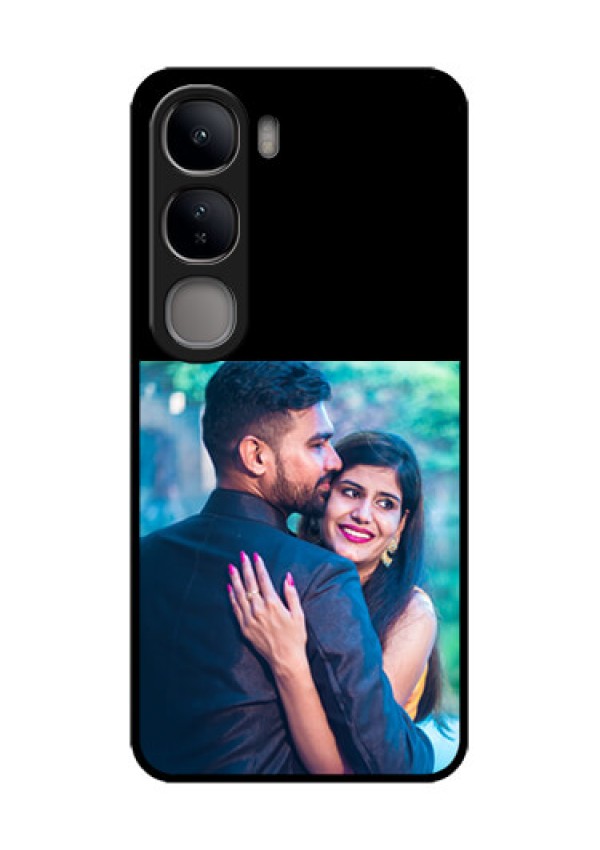 Vivo Y300 5G Custom Glass Phone Case - Upload Full Picture With Custom Color Design