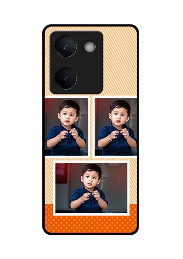 Vivo Y300 Plus 5G Custom Glass Phone Case - Bulk Photos Upload Design
