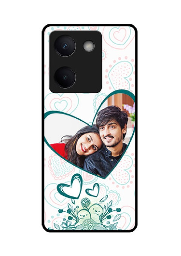 Vivo Y300 Plus 5G Custom Glass Phone Case - Premium Couple Design