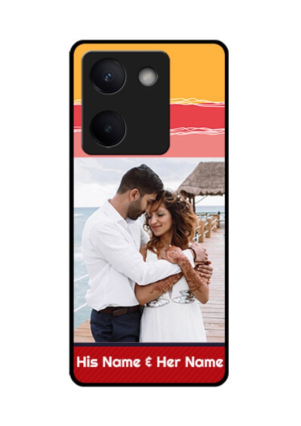 Vivo Y300 Plus 5G Custom Glass Phone Case - Colorful Case Design