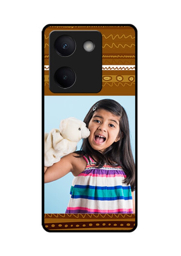Vivo Y300 Plus 5G Custom Glass Phone Case - Friends Picture Upload Design