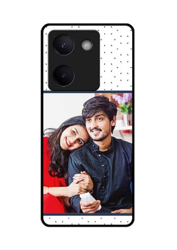 Vivo Y300 Plus 5G Custom Glass Phone Case - Premium Dot Design